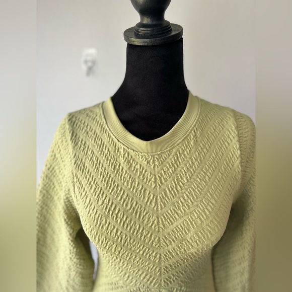 Free‎ People Gabby Seamless Midi Dress Green M/L - Picture 3 of 12